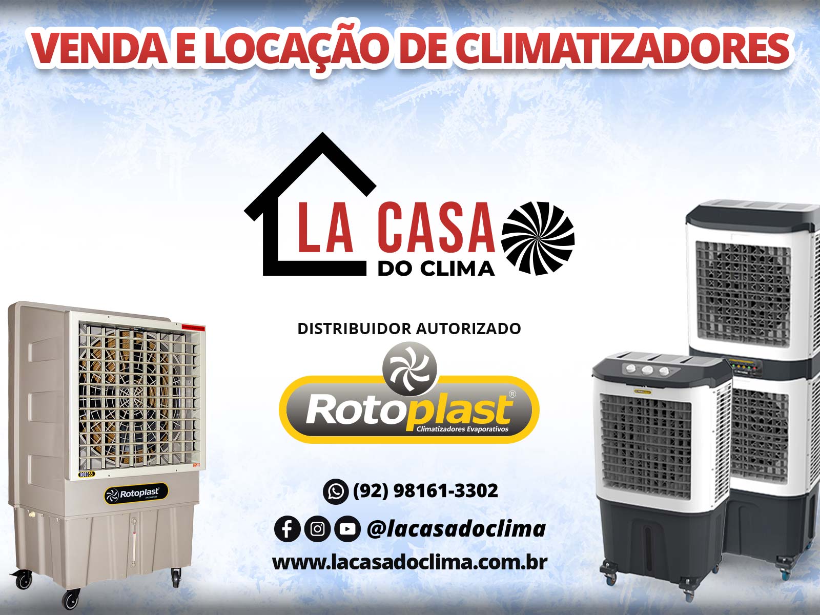 Projeto publicitário para La Casa do Clima