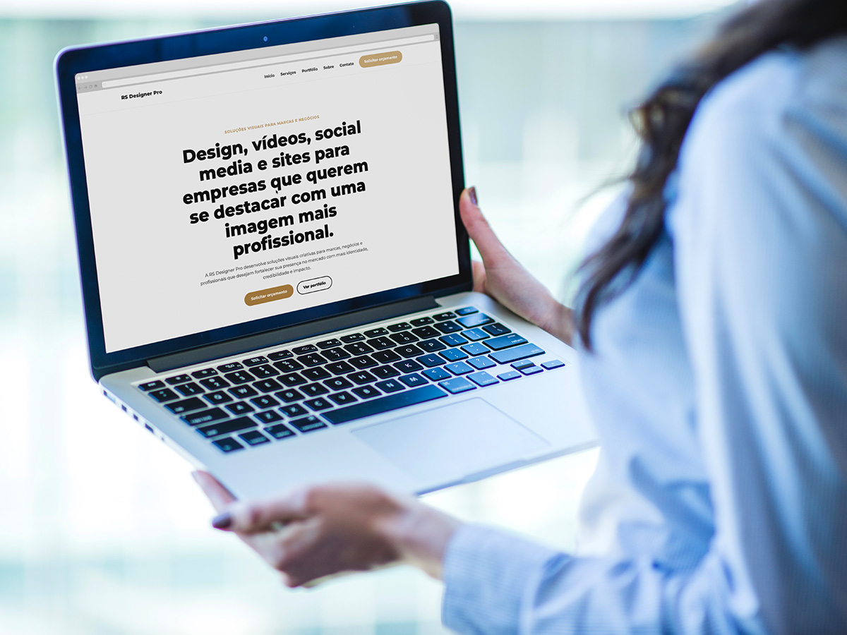 Projeto de site institucional